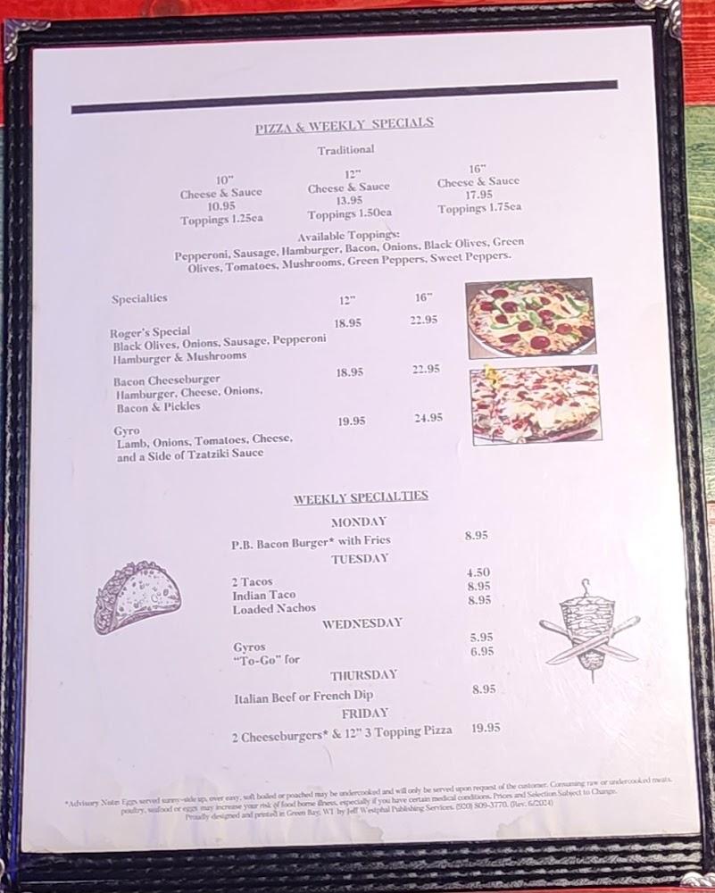 ALiBi Bar and Grill Menu image 2